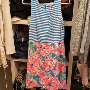 Lilly Pulitzer zip dress size small